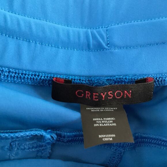 Greyson Womens Phoenix Joggers Large Blue Bird, Athleisure Activewear Pants $160 - Picture 4 of 12